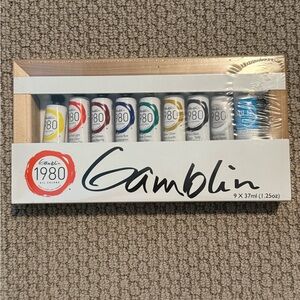 Gamblin 1980 Oil Color Set - brand new